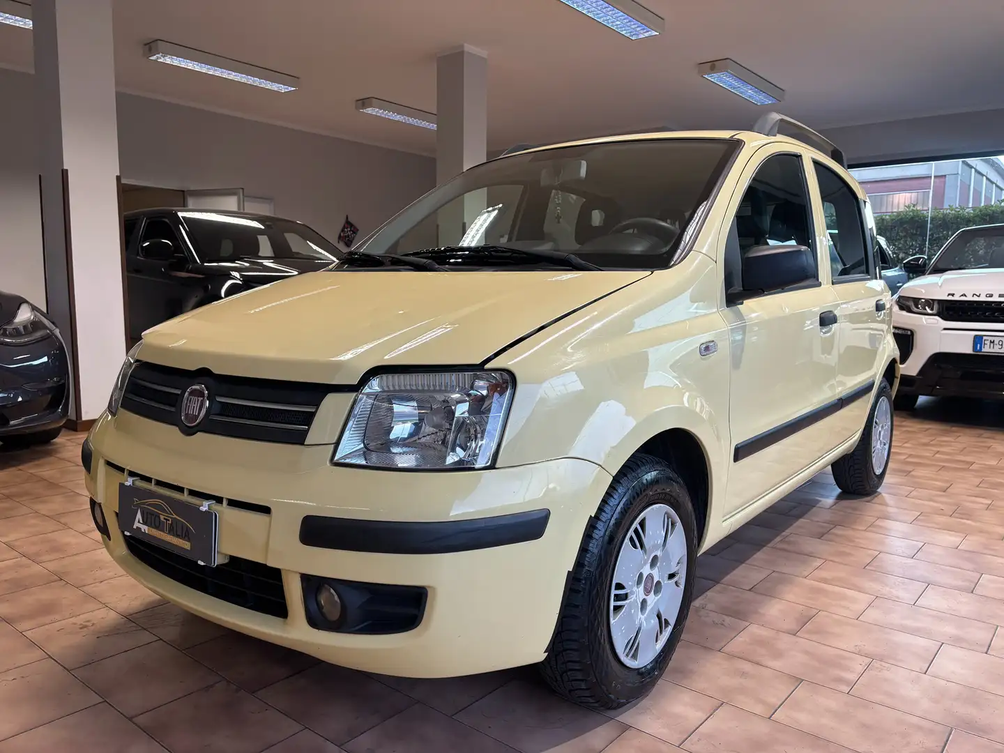 Fiat Panda 1.2 dualogic*55000KM *AUTO*NEOPATENTATI Geel - 1