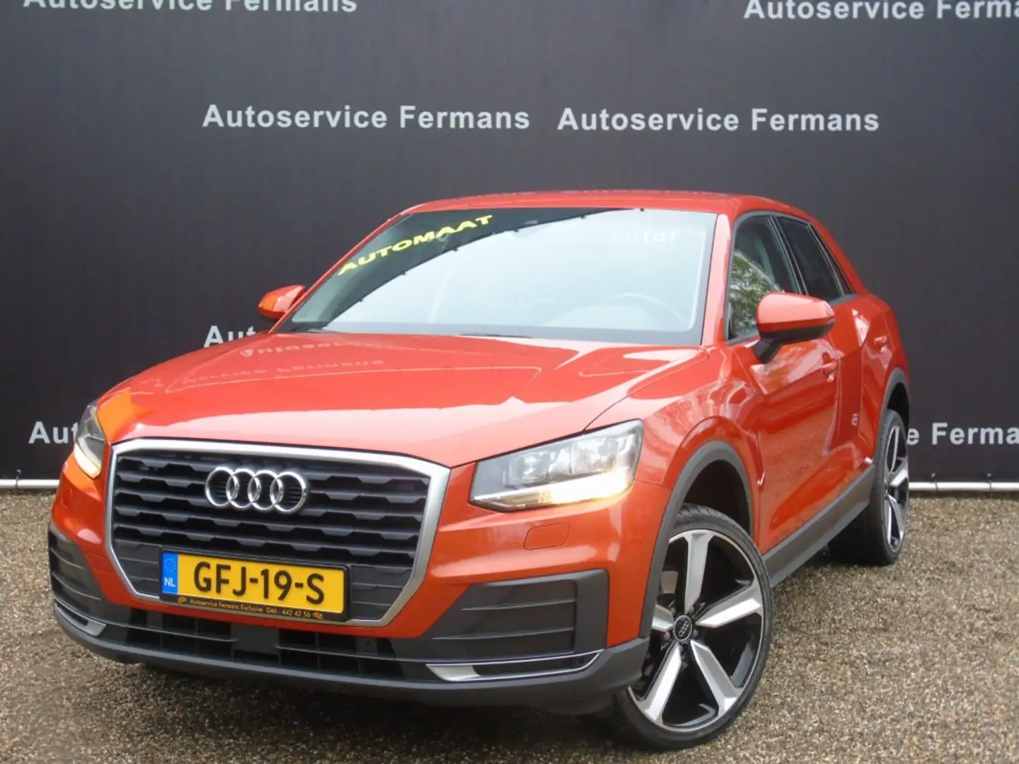 Audi Q2 1.0TFSI Automaat - 2019 - Leder-Navi-Camera Naranja - 2