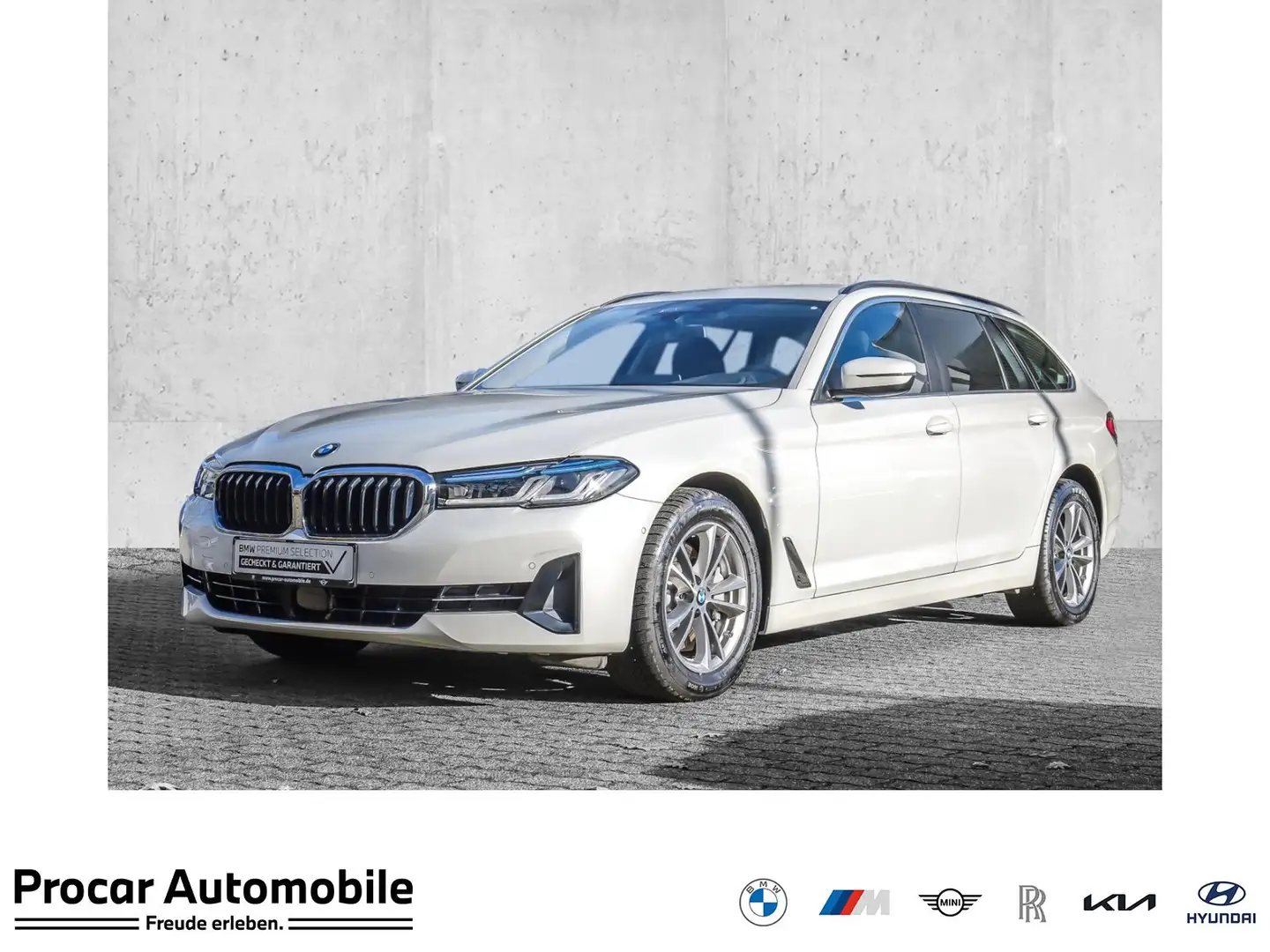 BMW 530 i Touring Head-Up DAB WLAN Komfortzg. Shz Blanc - 1