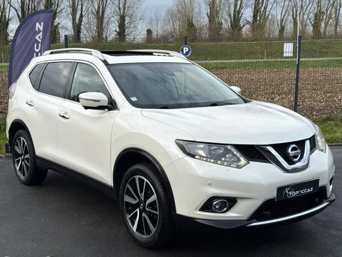 Nissan X-Trail 1.6 DCI 130CH TEKNA * 11/2016 * TOIT OUVRANT * 1ERE MAIN Blanc - 2