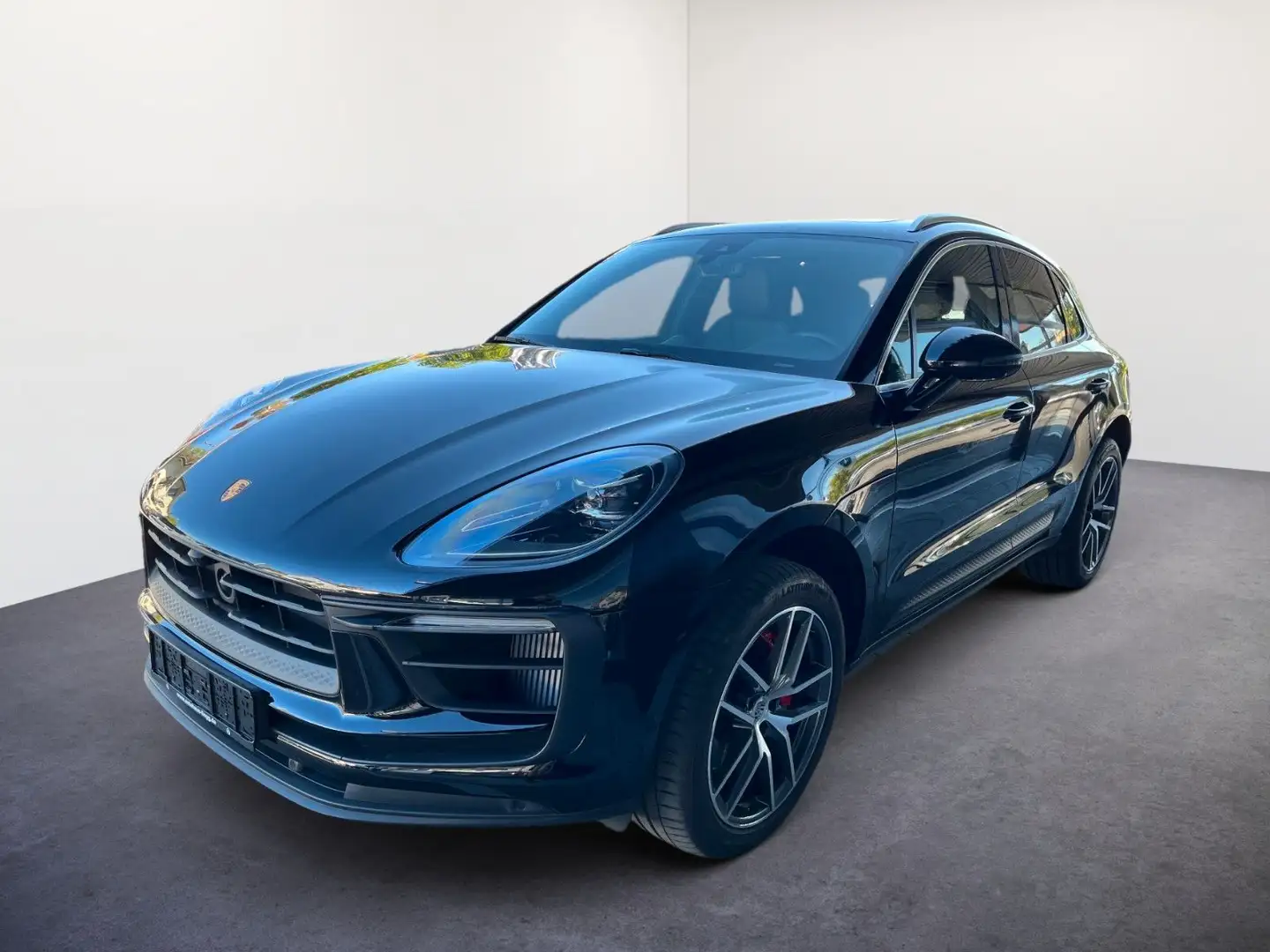 Porsche Macan S /LED/S-DACH/20Z/LUFT/360°/LEDER Zwart - 1