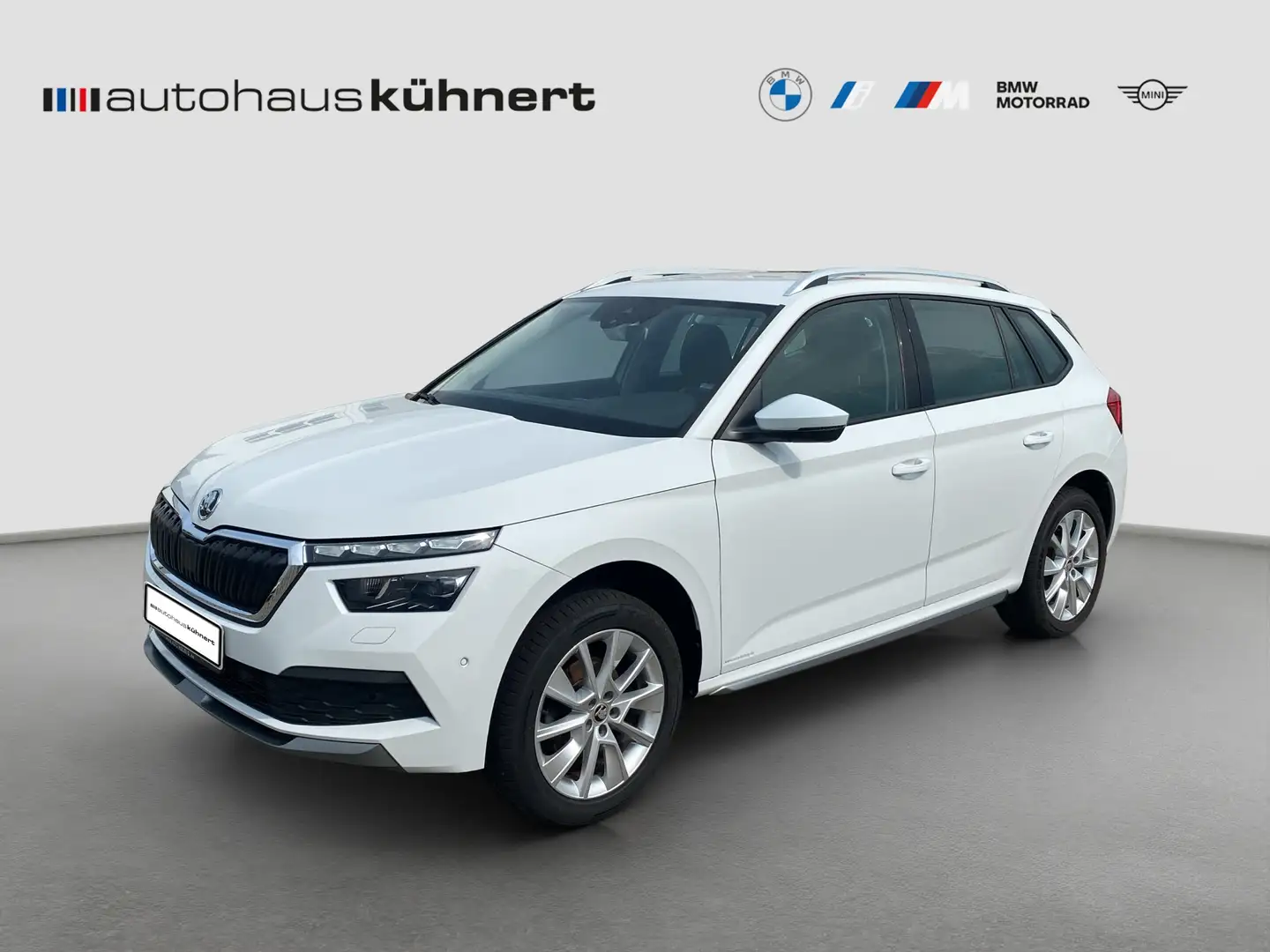 Skoda Kamiq Style SpurAss ParkAss RFK HiFi Navi AUT PDC Wit - 1