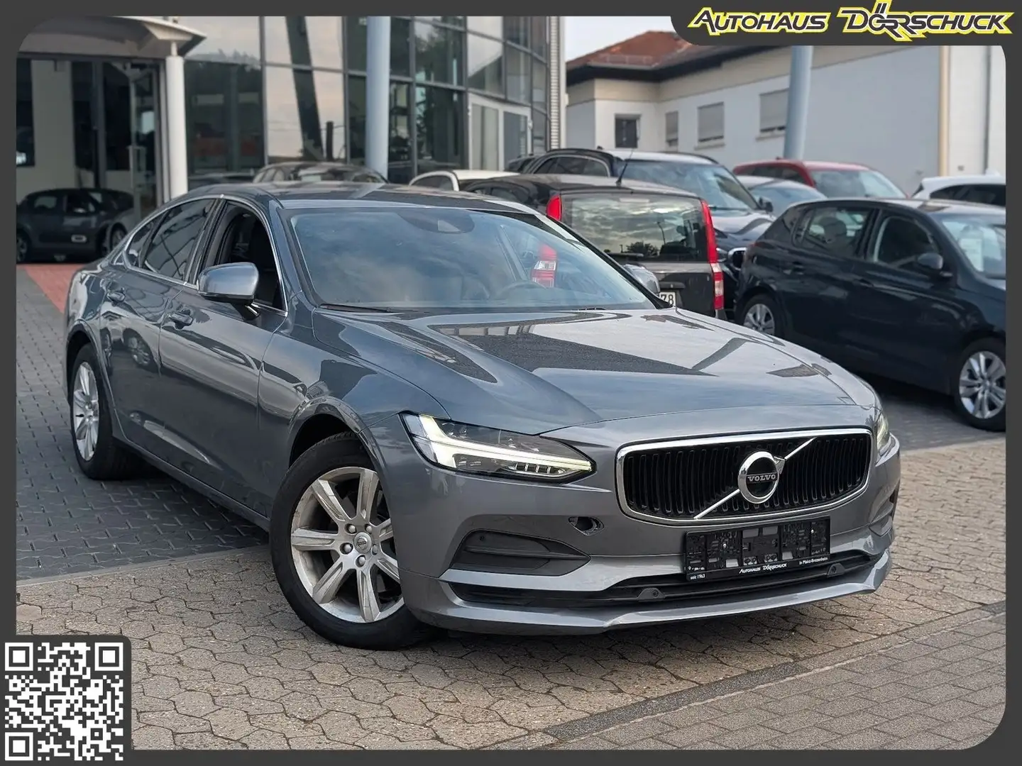 Volvo S90 2.0 D4 Momentum Automatik NAVI LEDER Szürke - 2