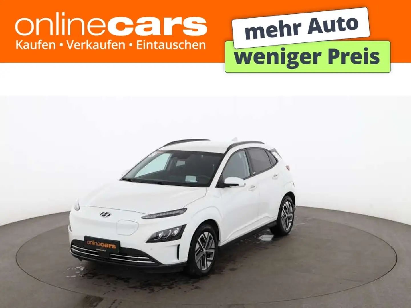 Hyundai KONA Trend Elektro 64kWh Aut LED HEAD-UP RADAR Weiß - 1