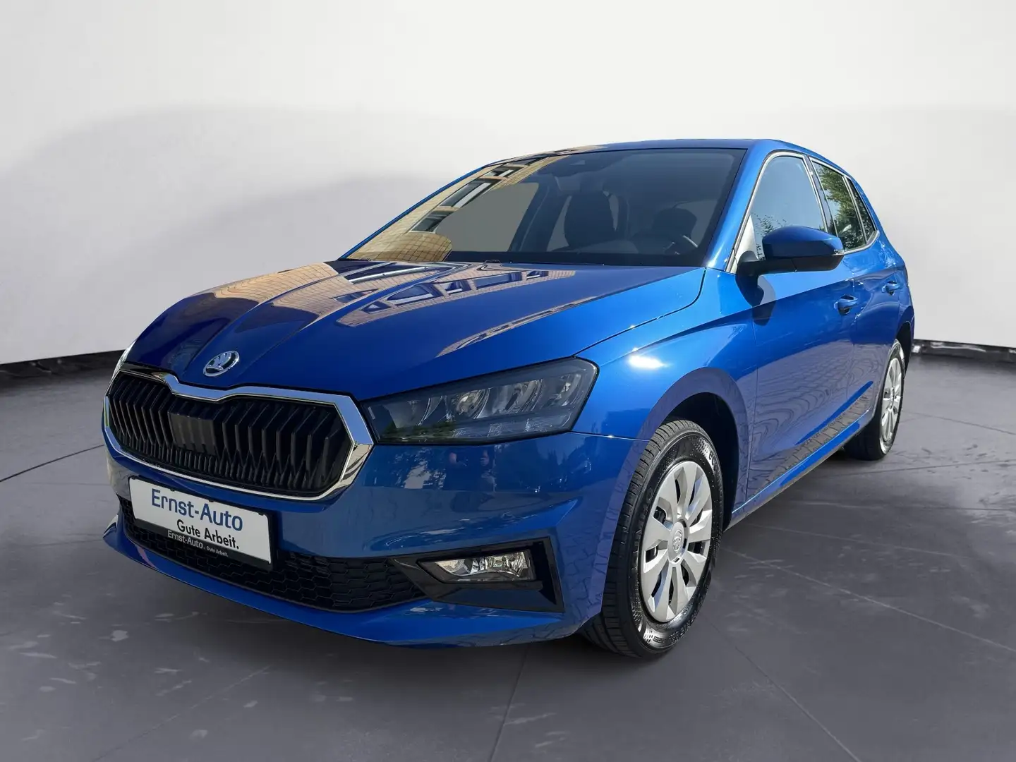 Skoda Fabia Selection Plus 1.0 TSI +DSG+LENKRADHZG.+LED+LANE A Blau - 1