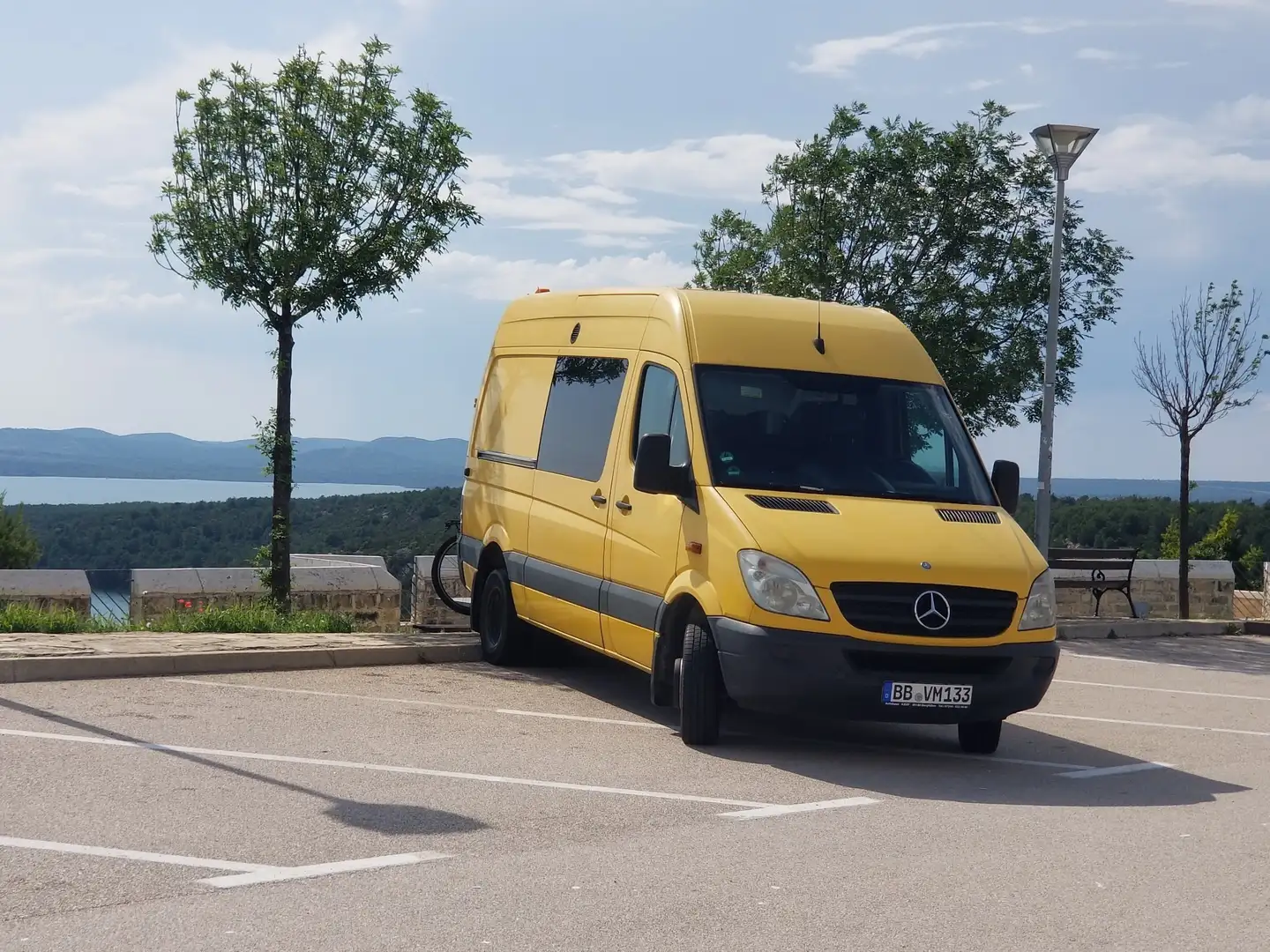 Caravans-Wohnm Mercedes-Benz Sprinter Yellow - 1