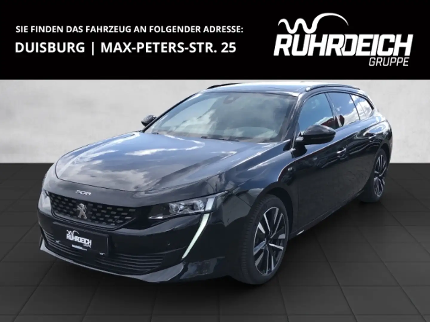 Peugeot 508 SW GT 1.2 PureTech 130 AUT+PANO+NAVI+LED+CAM+PDC+ Schwarz - 1