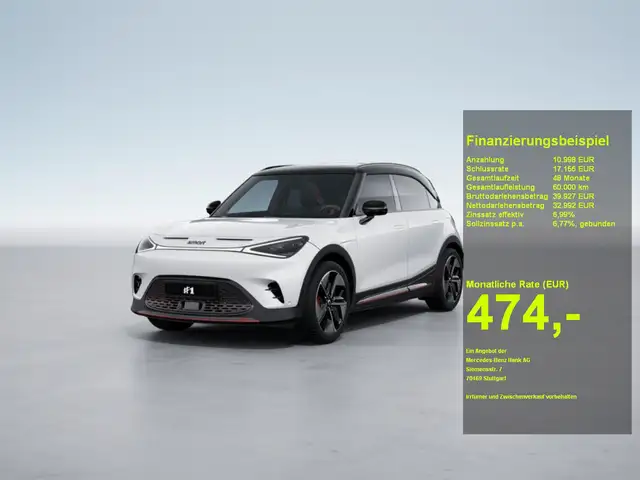 smart #1 BRABUS  CarPlay+Totwinkel+PANO+StHz+360°+HuD