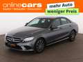 Mercedes-Benz C 180 d Aut LED NAVI LEDER SITZHZG TEMPOMAT R-CAM Grau - thumbnail 1