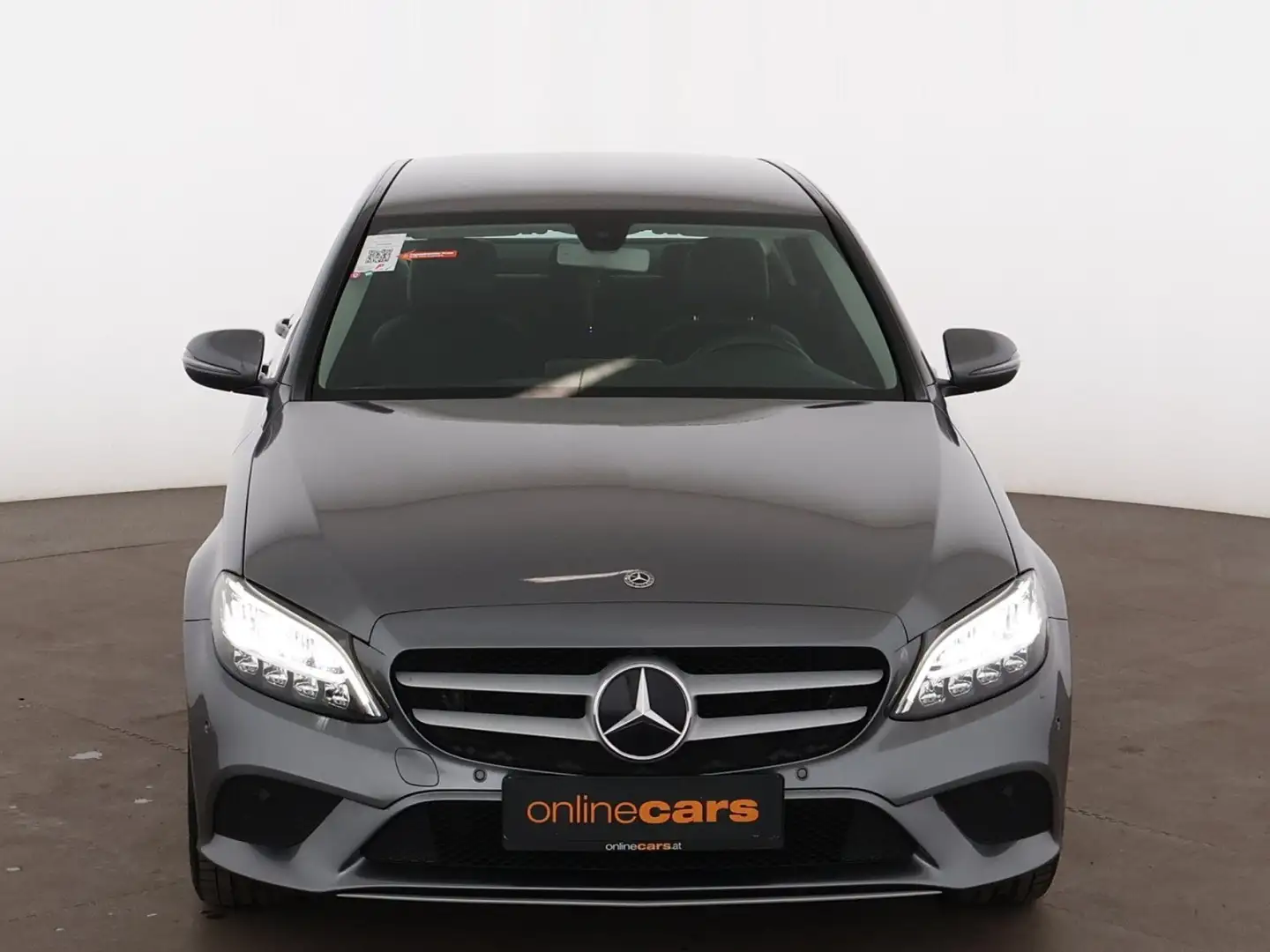 Mercedes-Benz C 180 d Aut LED NAVI LEDER SITZHZG TEMPOMAT R-CAM Grau - 2