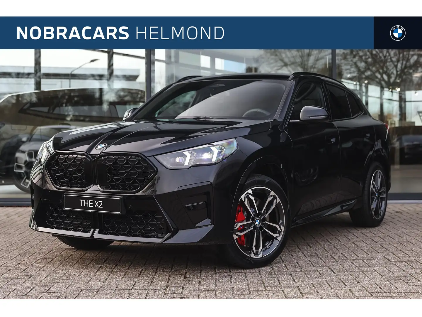 BMW X2 sDrive20i M Sport Automaat / Panoramadak / Trekhaa Zwart - 1