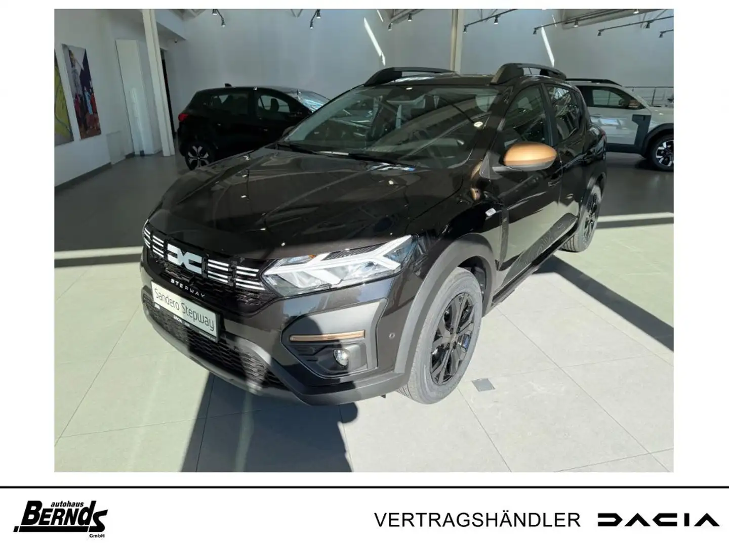 Dacia Sandero Stepway ECO-G 100 Extreme+ NAVI + R-KAMERA + SHZ Schwarz - 1