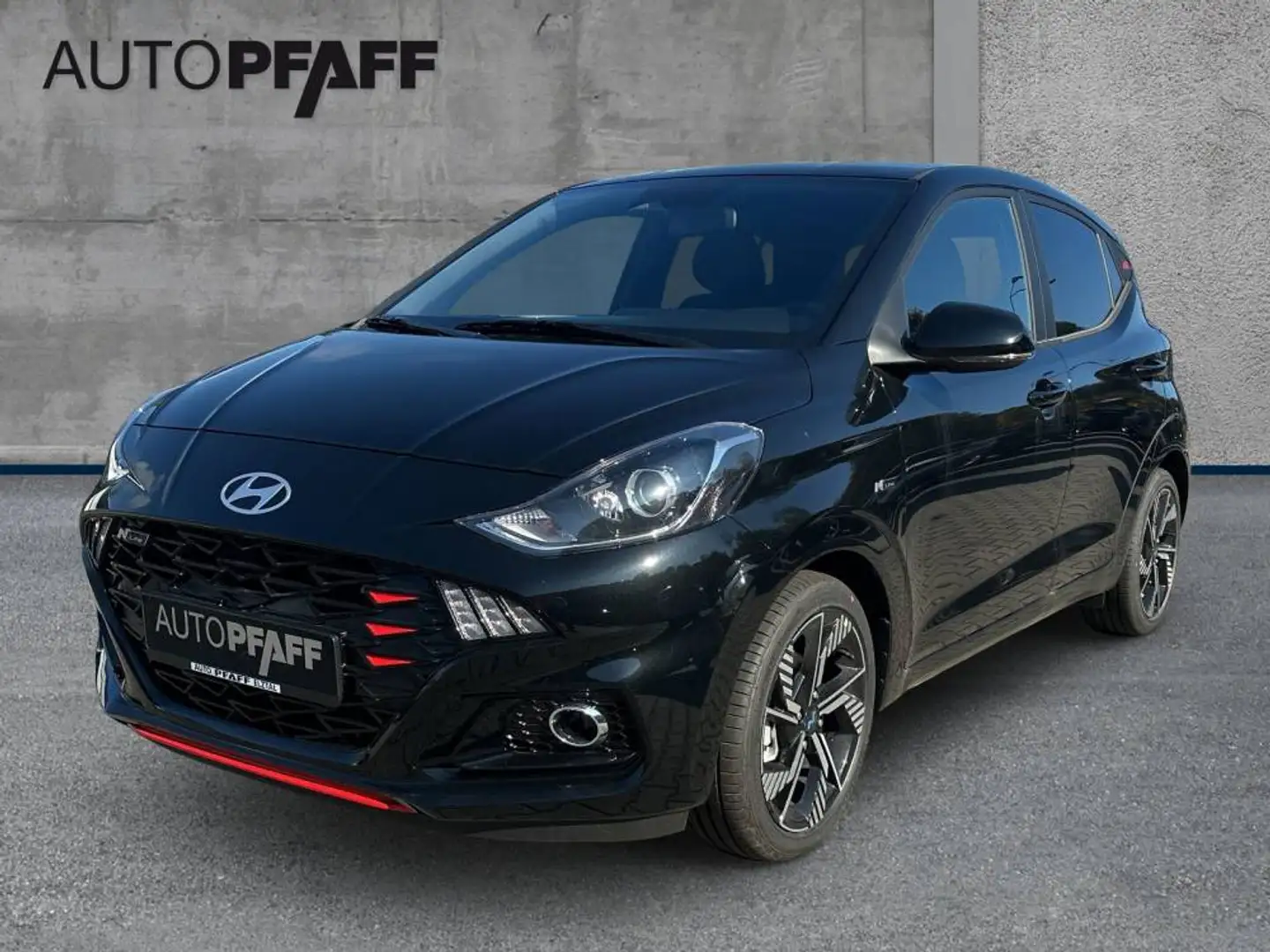 Hyundai i10 1.0 T-GDI N-Line Navi|Kamera|CarPlay Noir - 1