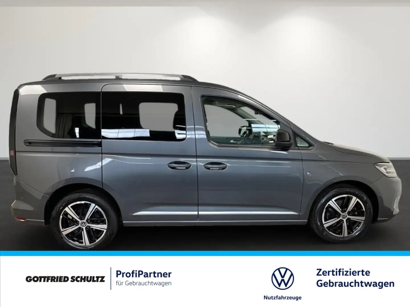 Volkswagen Caddy 2.0 TDI DSG Style Anhängekupplung Grau - 2