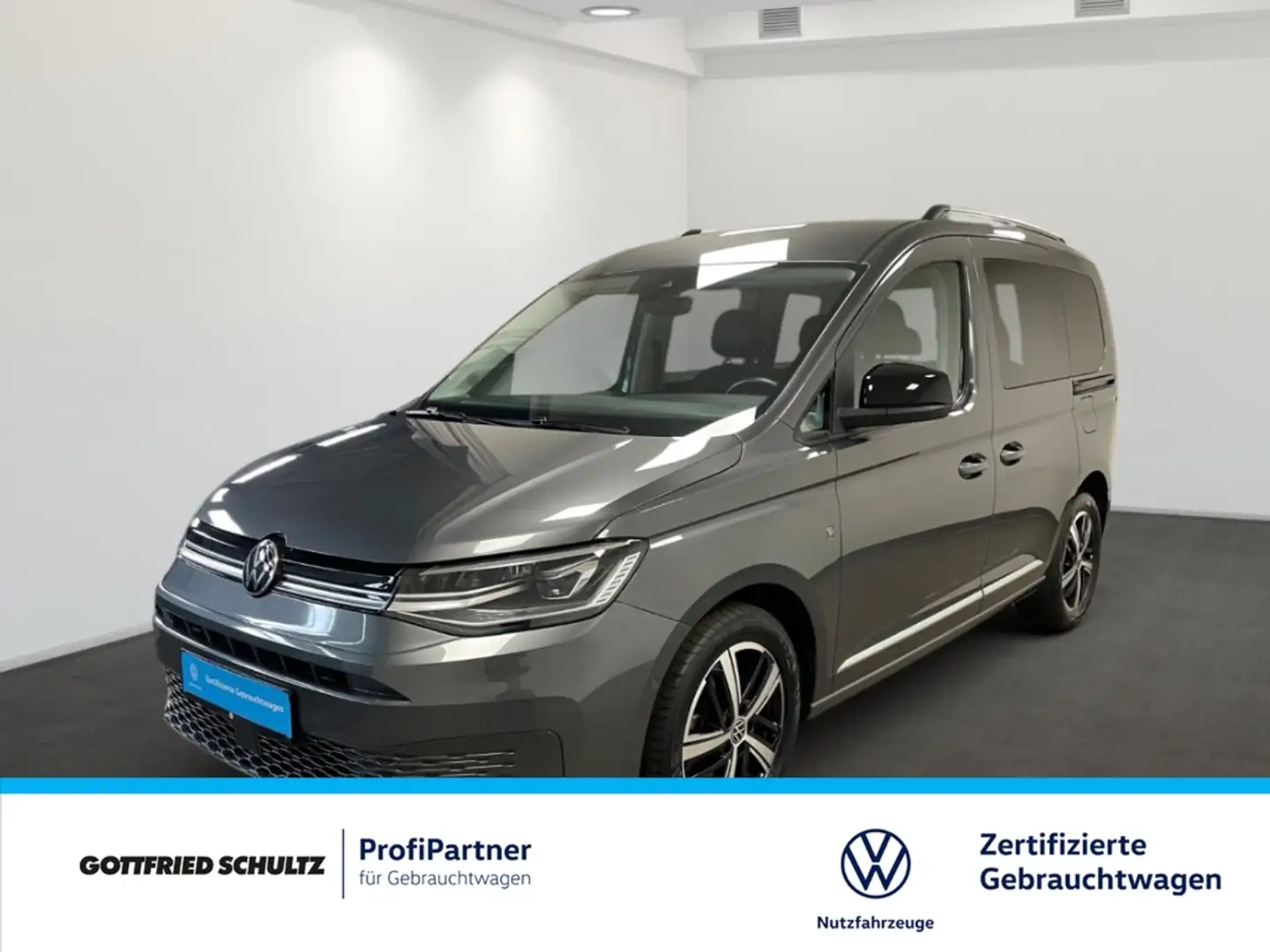 Volkswagen Caddy 2.0 TDI DSG Style Anhängekupplung Grau - 1