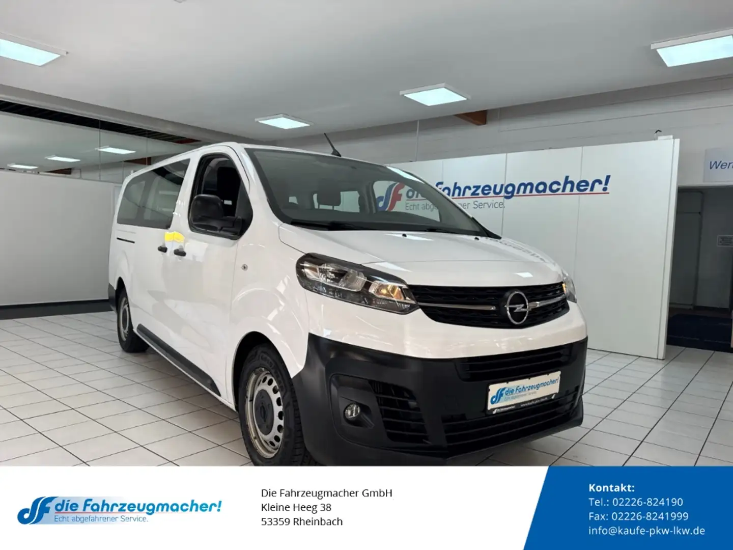 Opel Vivaro Kombi L 1.5 D EU6d-T Apple CarPlay Android Auto Mu Weiß - 1