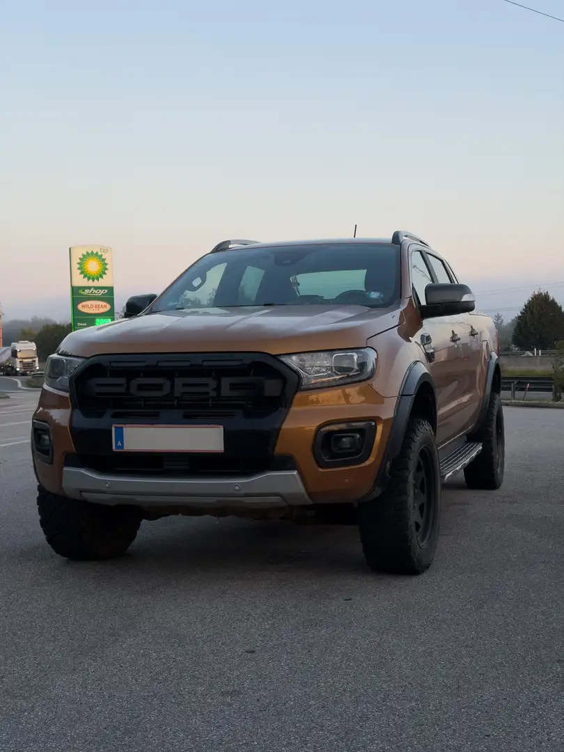 Ford Ranger Ranger Doppelkabine Wildtrak 4x4 2,0 EcoBlue Aut. Orange - 2