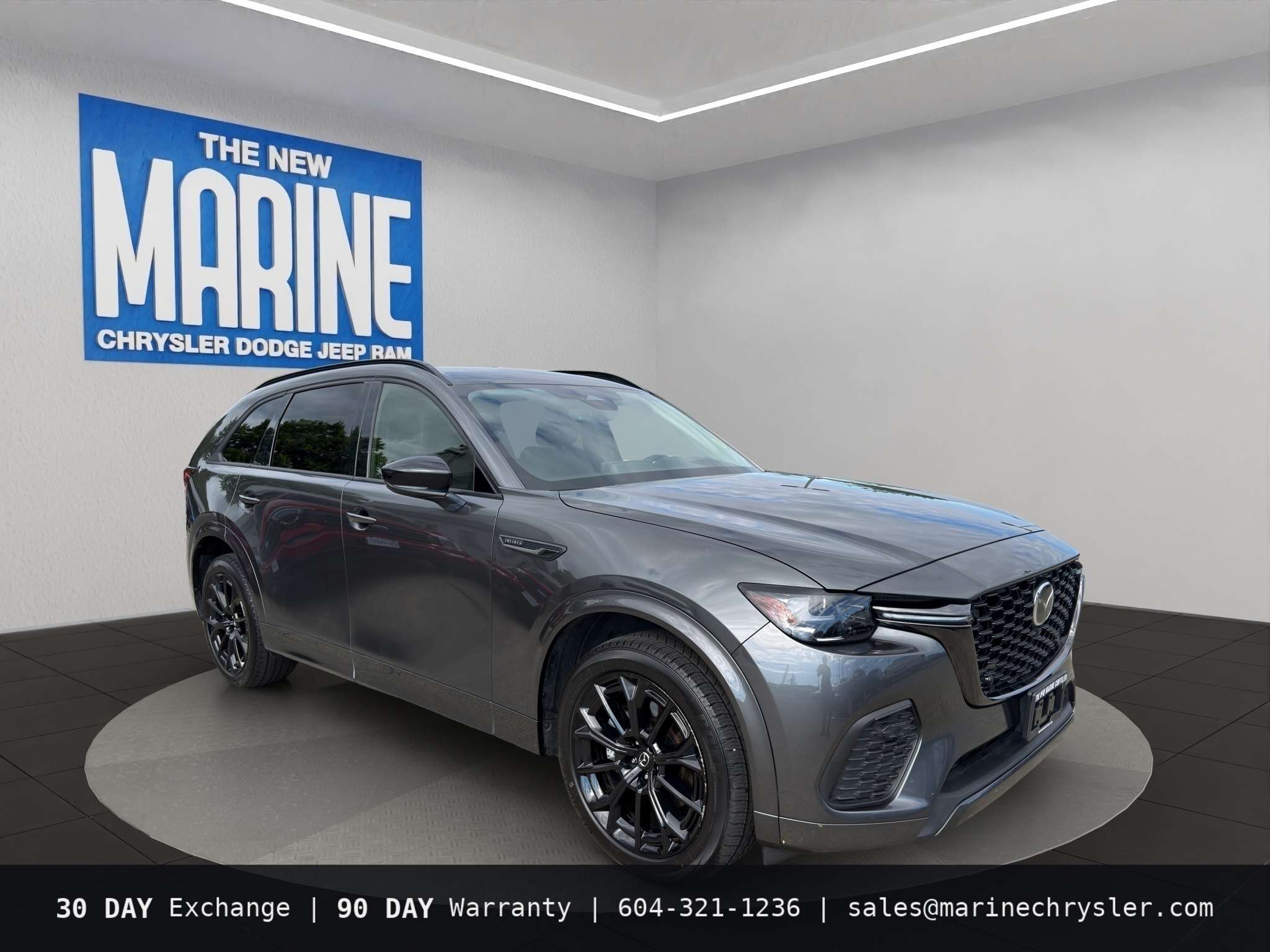 Gray 2025 Mazda CX-70 SUV / Crossover 8-Speed Automatic