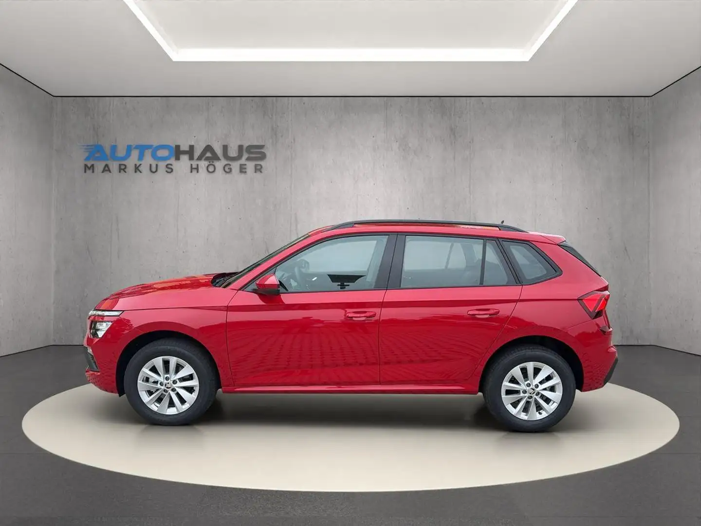 Skoda Kamiq 1.0 TSI DSG FACELIFT AHK+LED+EBENER BODEN+KAMERA+5 Rot - 2