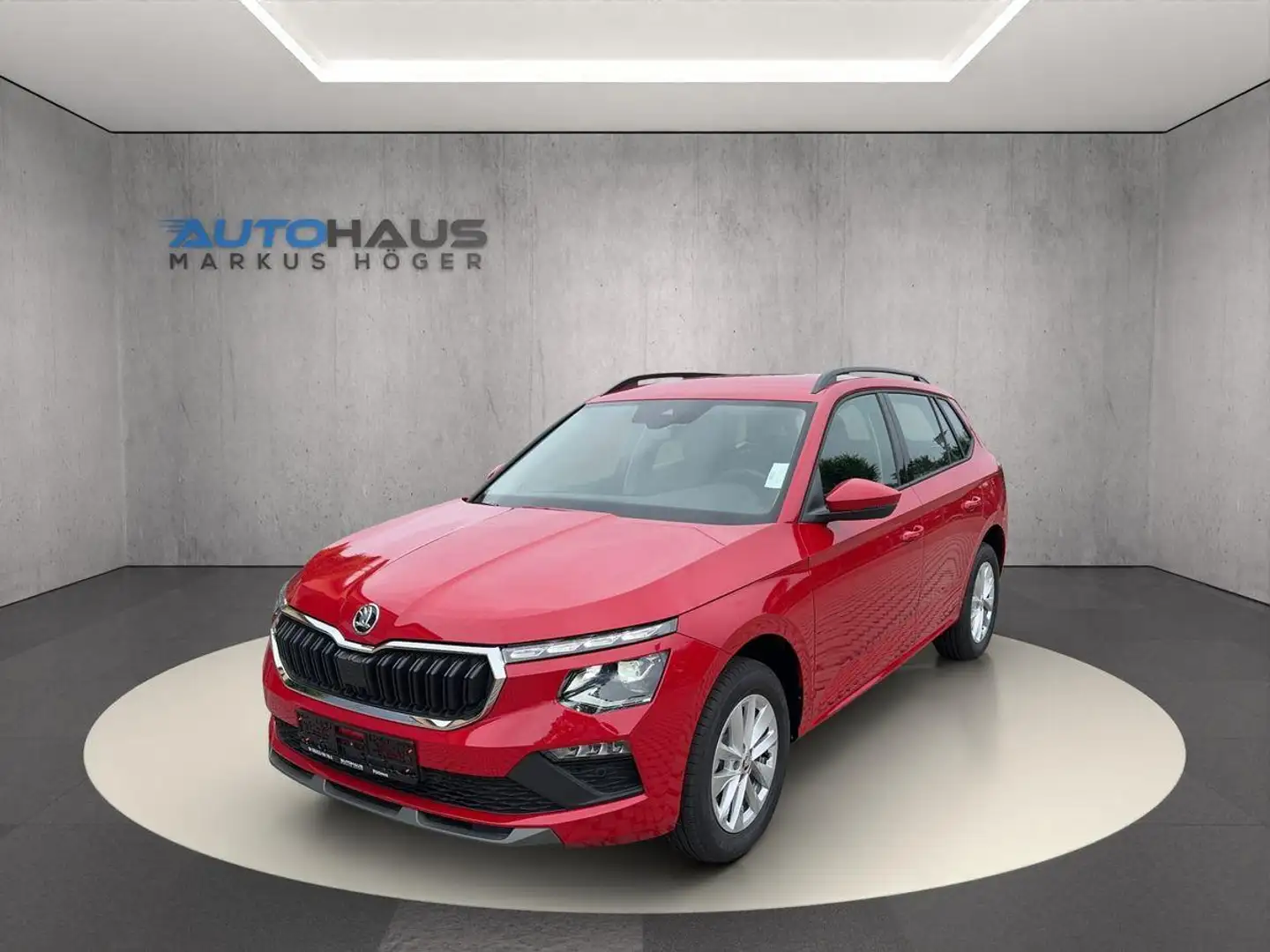 Skoda Kamiq 1.0 TSI DSG FACELIFT AHK+LED+EBENER BODEN+KAMERA+5 Rot - 1