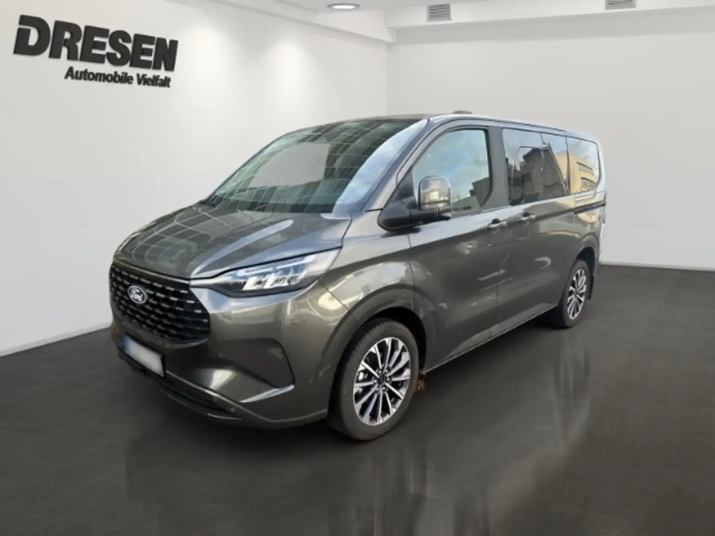 Ford Tourneo Custom 340 L1 Titanium X 2.5 PHEV *VORDERSITZE ELEKTRSICH Grijs - 1