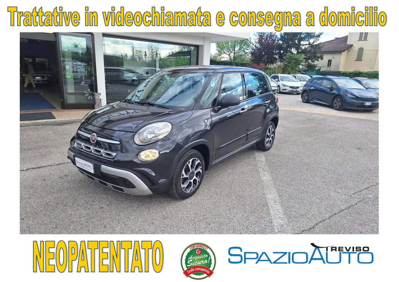Fiat 500L 500L Cross 1.6 mjt 120cv my19 Noir - 1