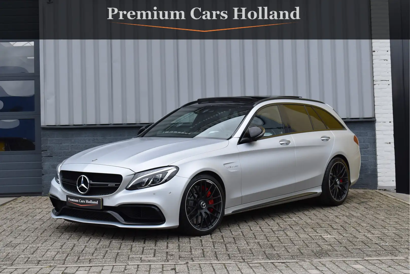 Mercedes-Benz C 63 AMG Estate S 510 Pk 1e Lak Magno Stufe 2 Schaalstoelen Grijs - 1