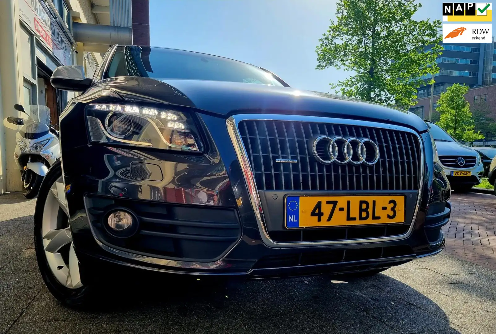 Audi Q5 2.0 TFSI quattro Pro Line Navi Leer Park.S Dealer Gris - 1