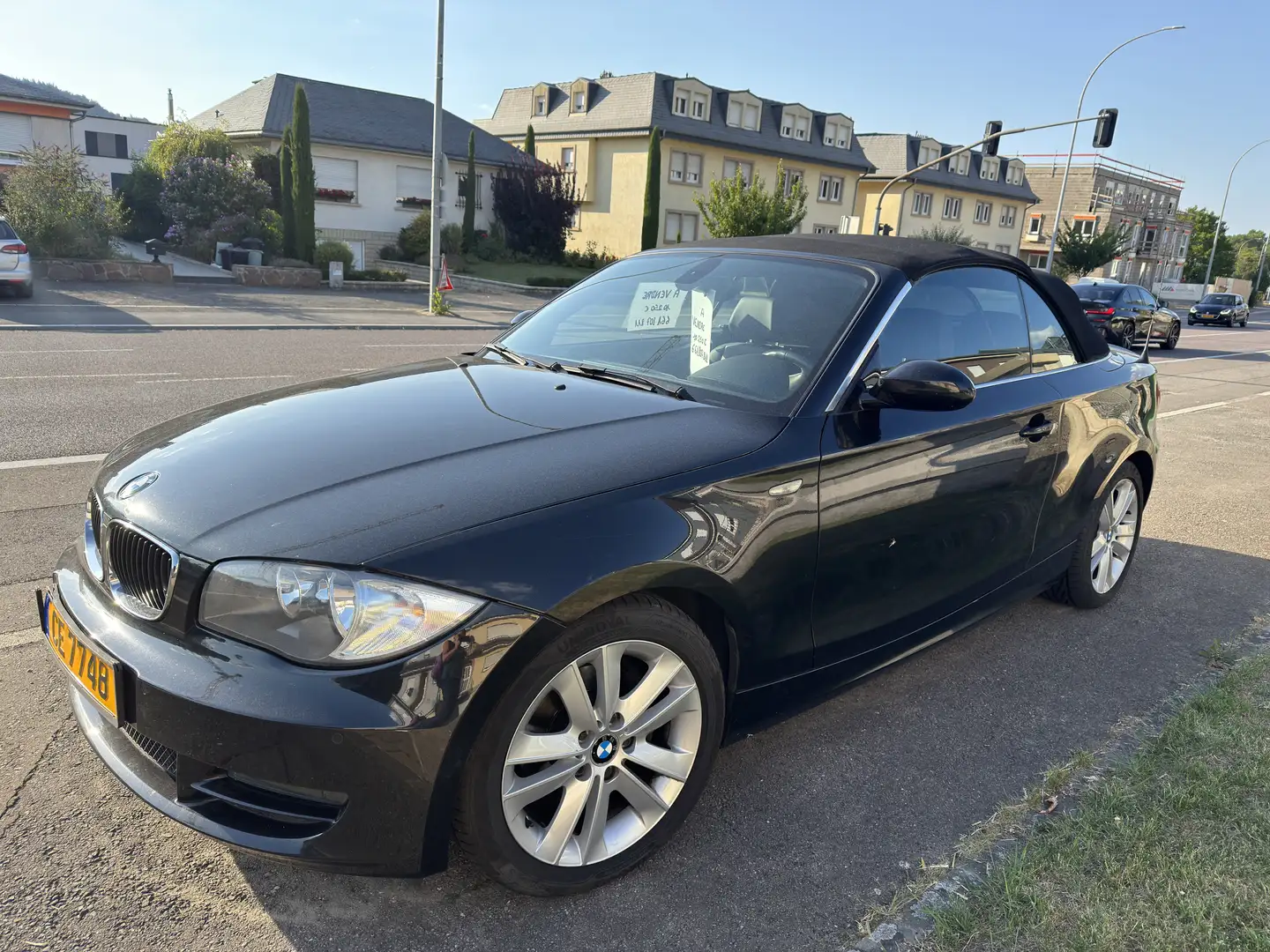 BMW 120 120D 177 SPORT DESIGN Noir - 1