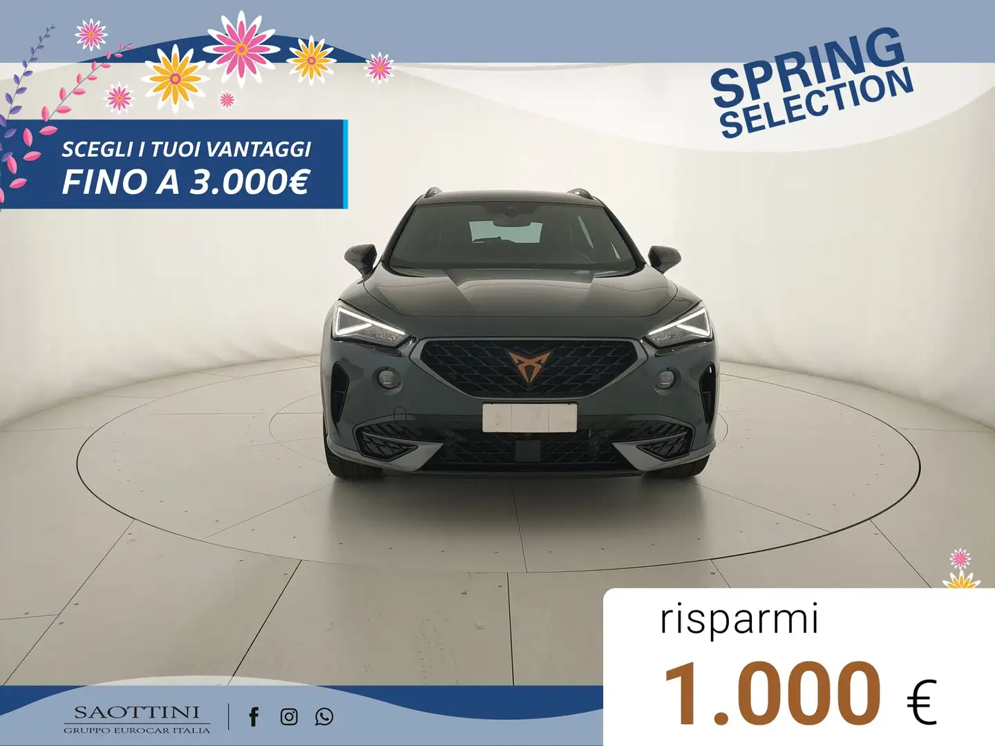 CUPRA Formentor 1.4 e-Hybrid 204 CV DSG Verde - 2