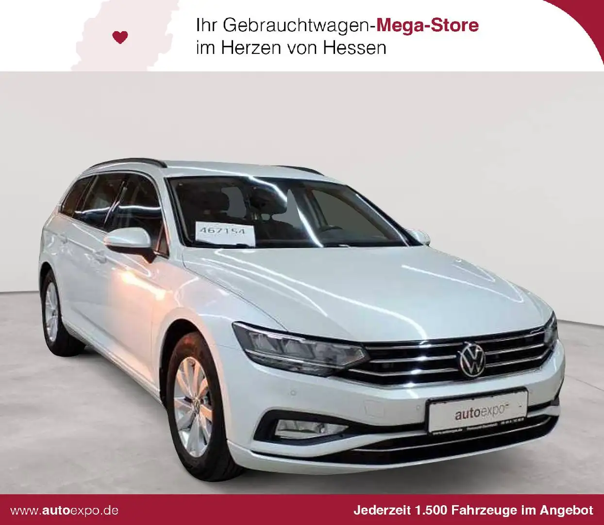 Volkswagen Passat Passat Variant 2.0 TDI StandH AHK LED Weiß - 1
