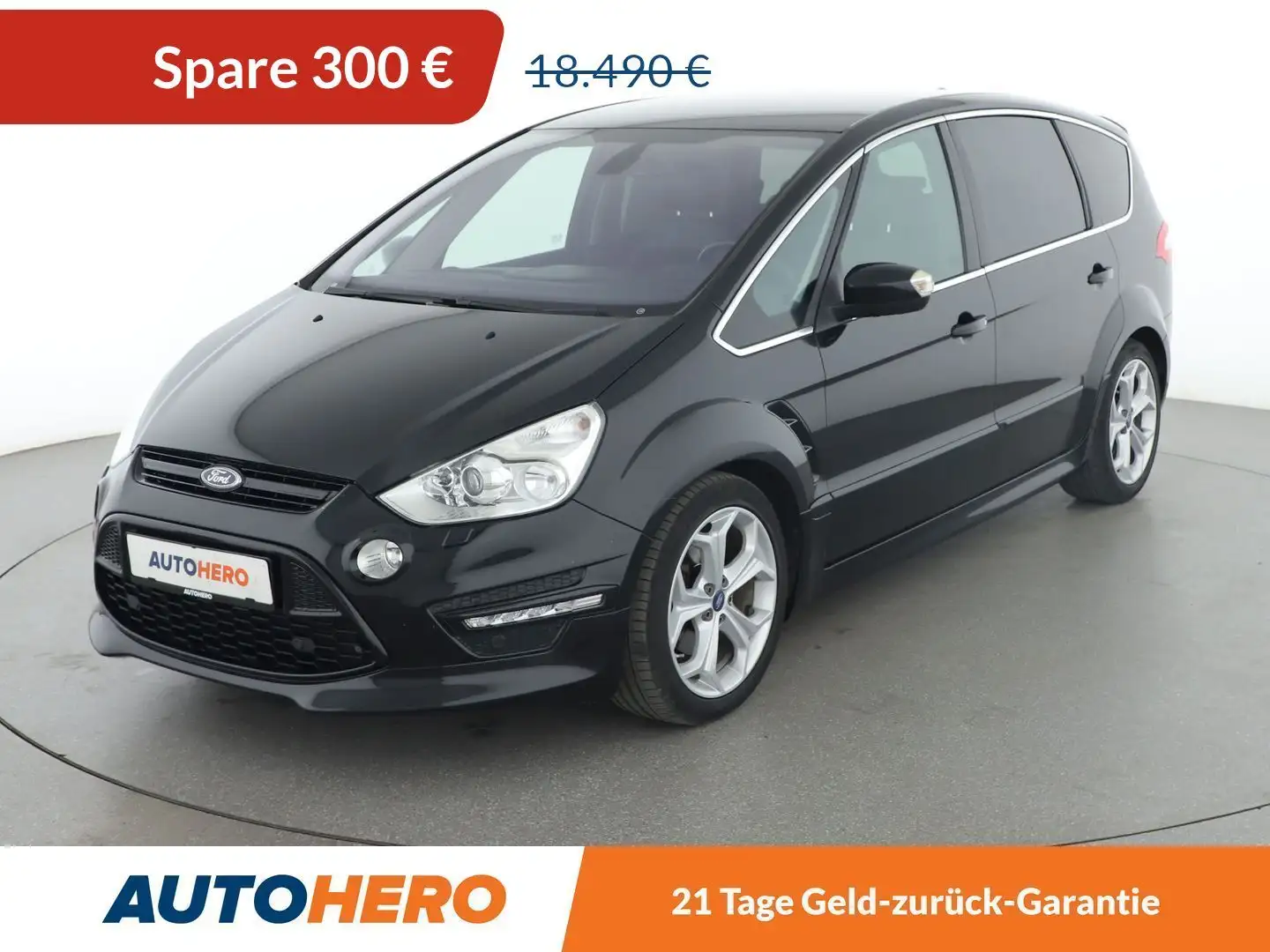 Ford S-Max 2.2 TDCi Titanium S *NAVI*PDC*SHZ*TEMPO*KLIMA* Чорний - 1