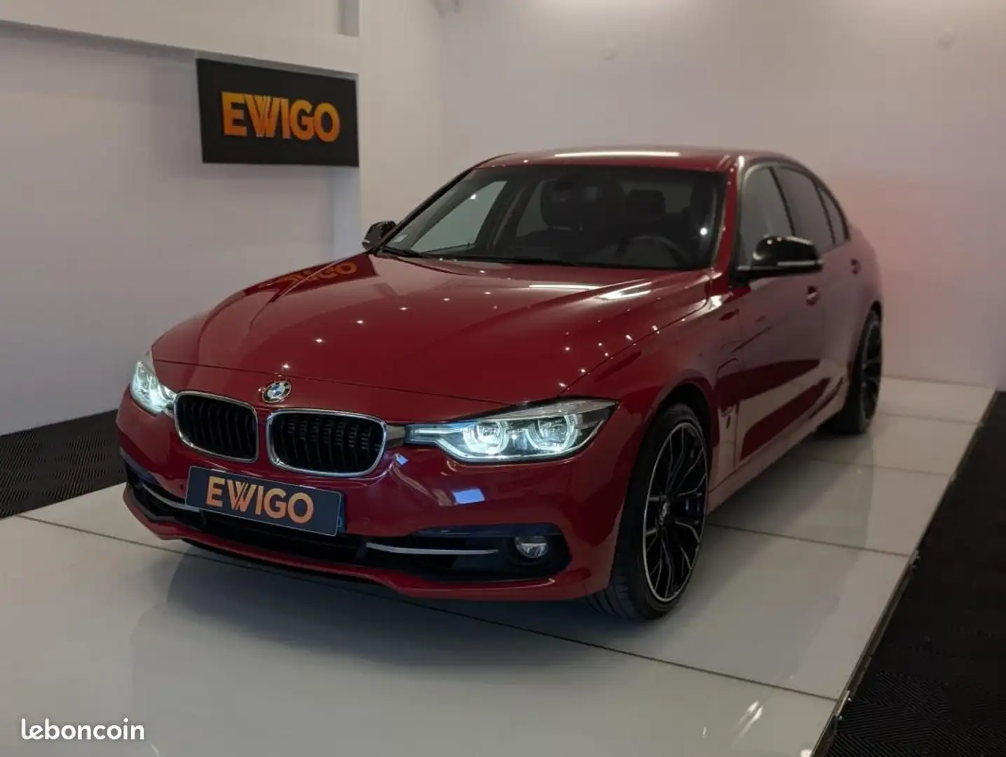BMW 330 330e 252ch SPORT BVA8 Rouge - 1