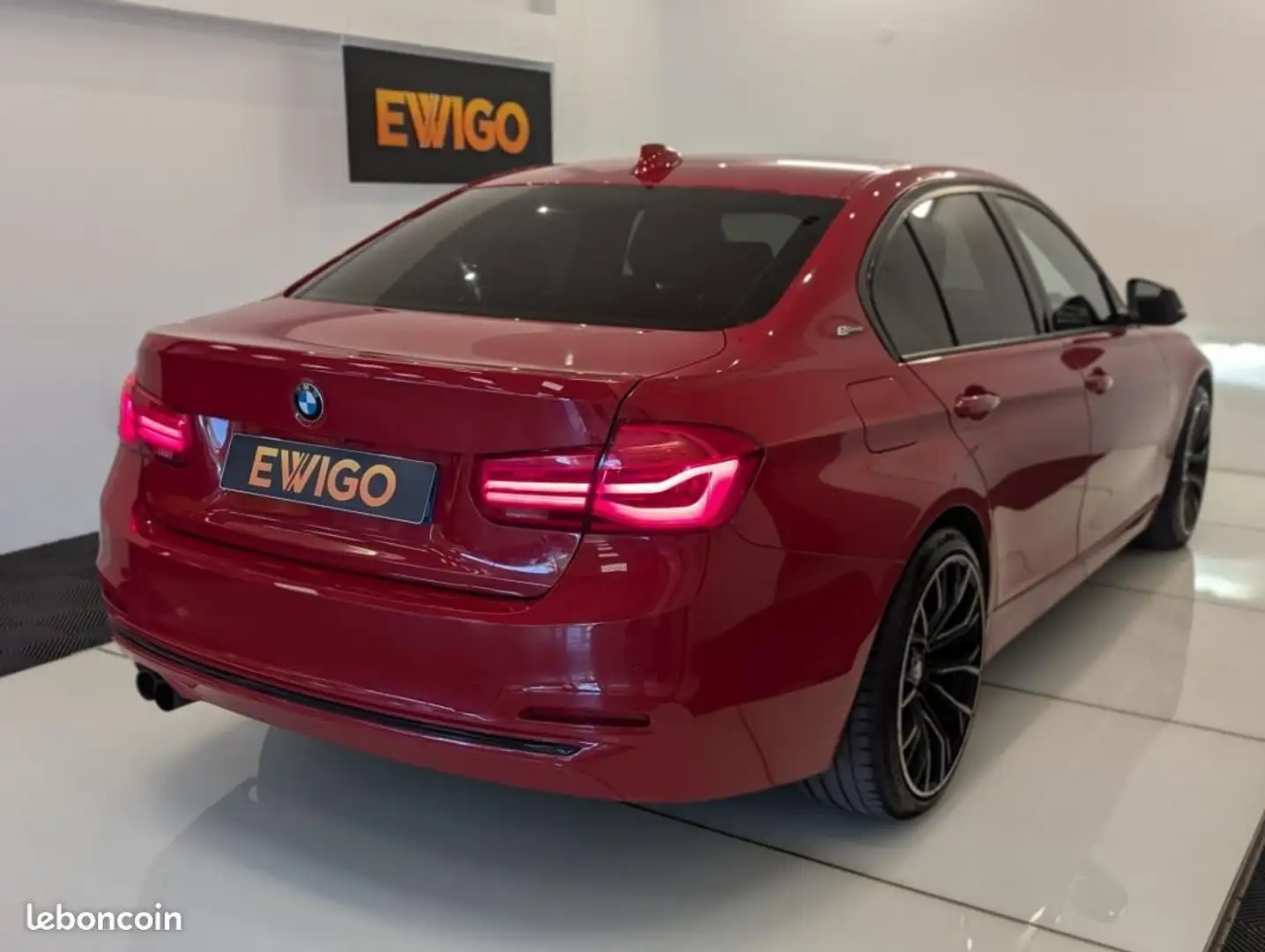 BMW 330 330e 252ch SPORT BVA8 Rouge - 2