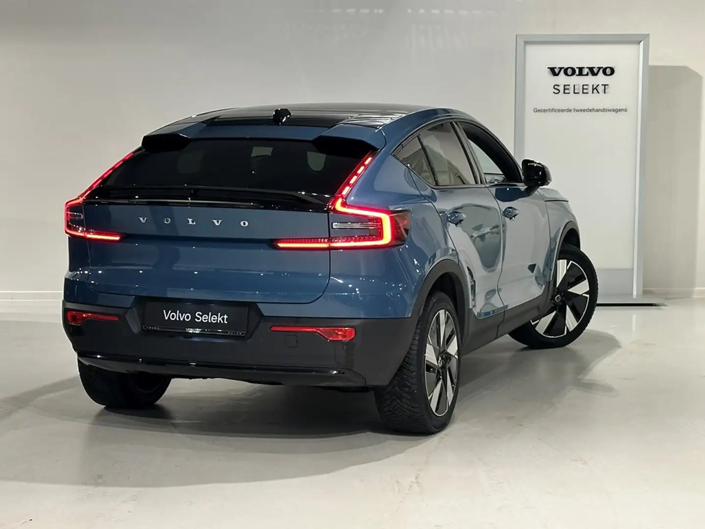 Volvo C40 Recharge Extended Range + electr trekhaak Bleu - 2