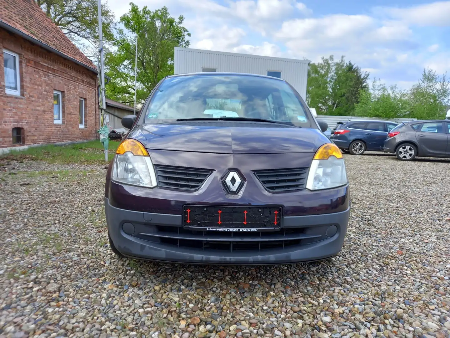 Renault Modus 1.2 16V Tüv 04/2026 Neu Servo Zentral Abs Klima ljubičasta - 1