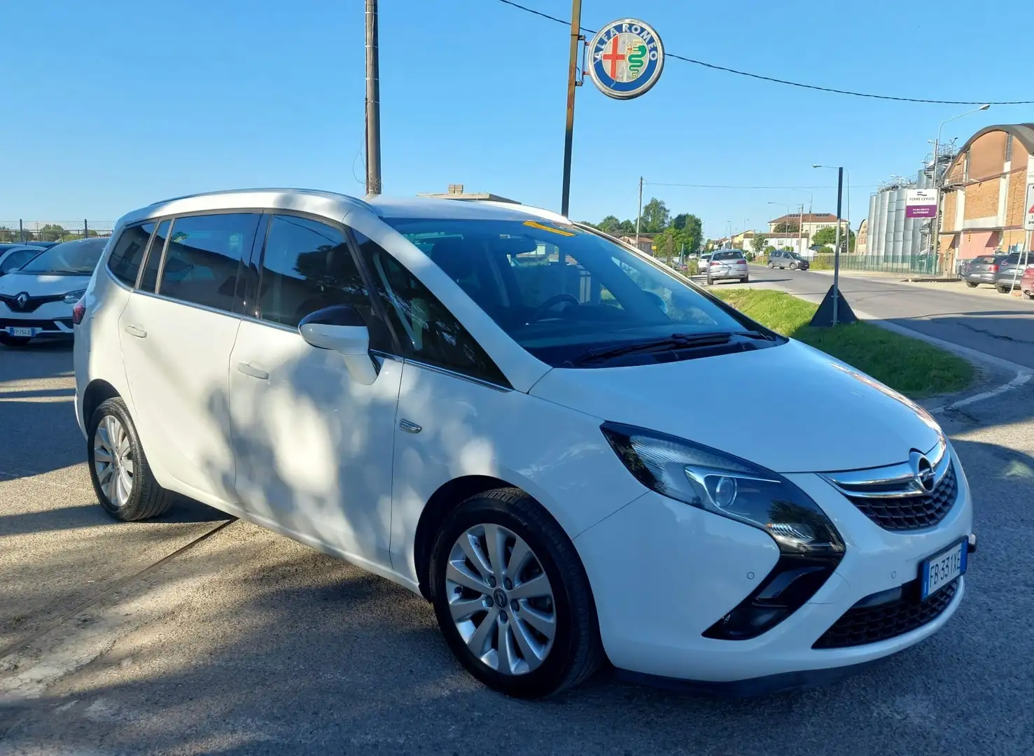 Opel Zafira OPEL ZAFIRA AUTOCARRO 1600 TURBO 150CV ECOM BENZIN Weiß - 1