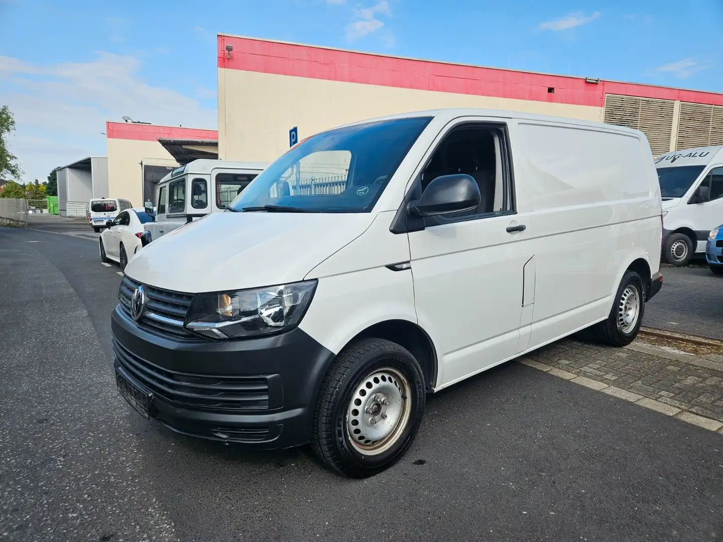 Volkswagen T6 Transporter T6 TRANSPORTER 2.0TDi NAVI PLUS 3SITZE KLIMA AHK Weiß - 1