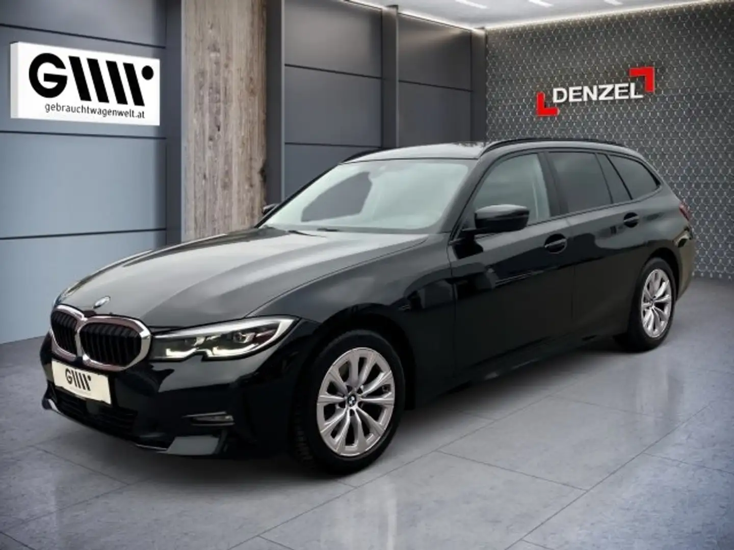 BMW 320 d xDrive Touring G21 B47 Noir - 1