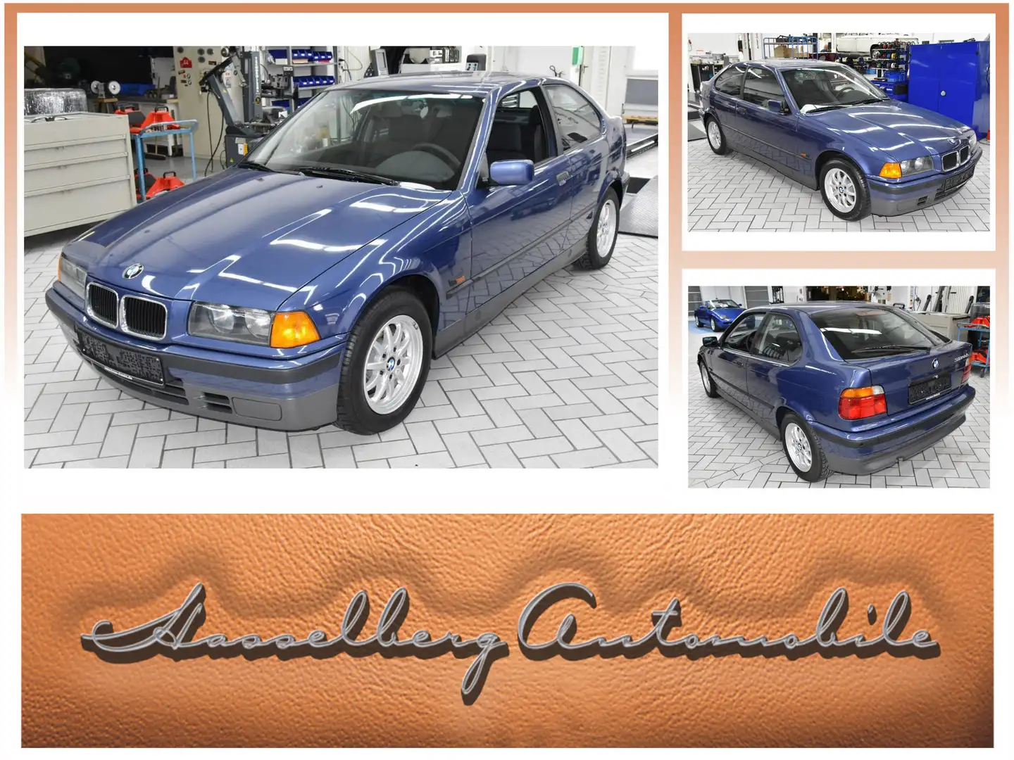 BMW 318 318tds E36 fabrikneuer Zustand 000.062 km ! Blau - 1