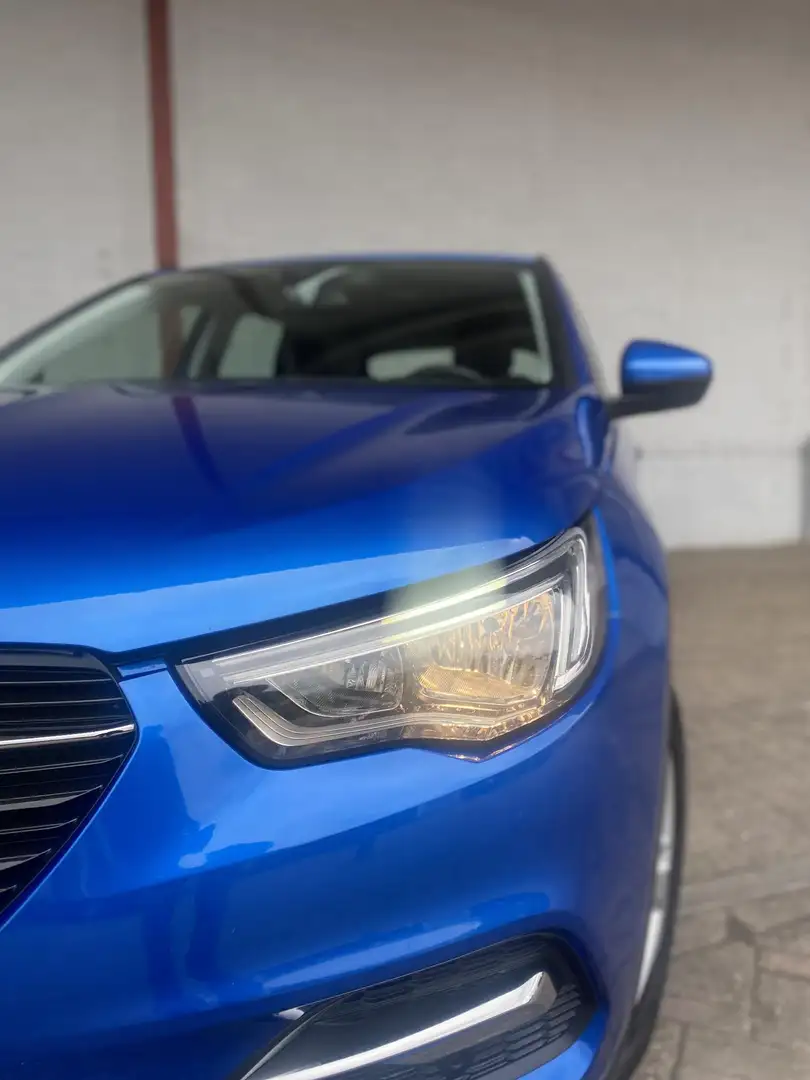 Opel Grandland X 1.2 Turbo Edition |NAP!|CarPlay!|Automaat!| Blau - 2