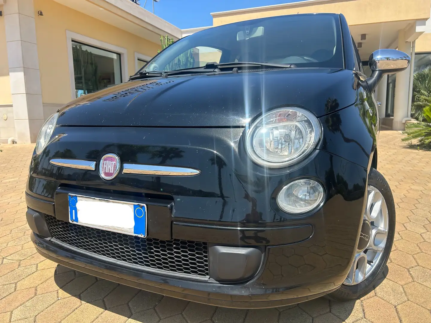 Fiat 500 1.3 mjt 16v Lounge 75cv Nero - 1