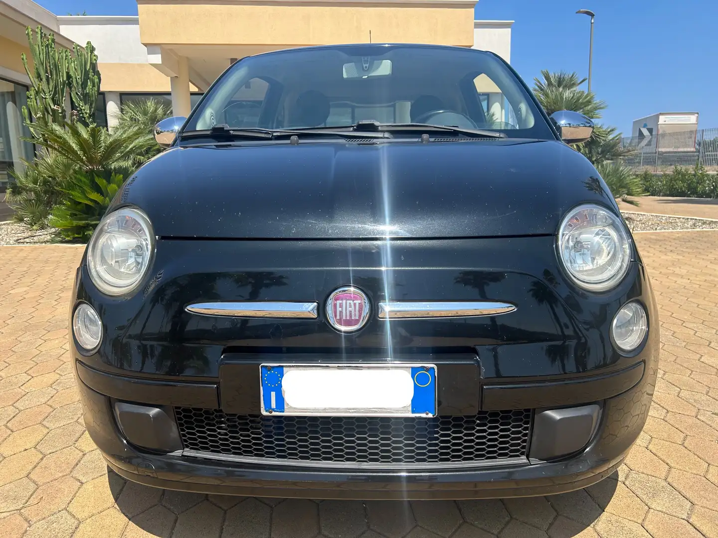 Fiat 500 1.3 mjt 16v Lounge 75cv Nero - 2