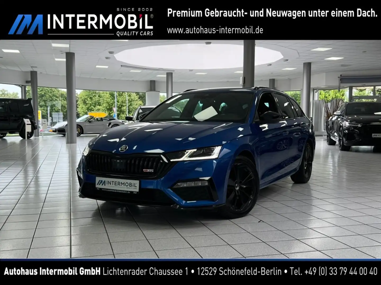 Skoda Octavia Combi RS*LED*VIRTU*Head-Up*CAM*SmartLink Blau - 1