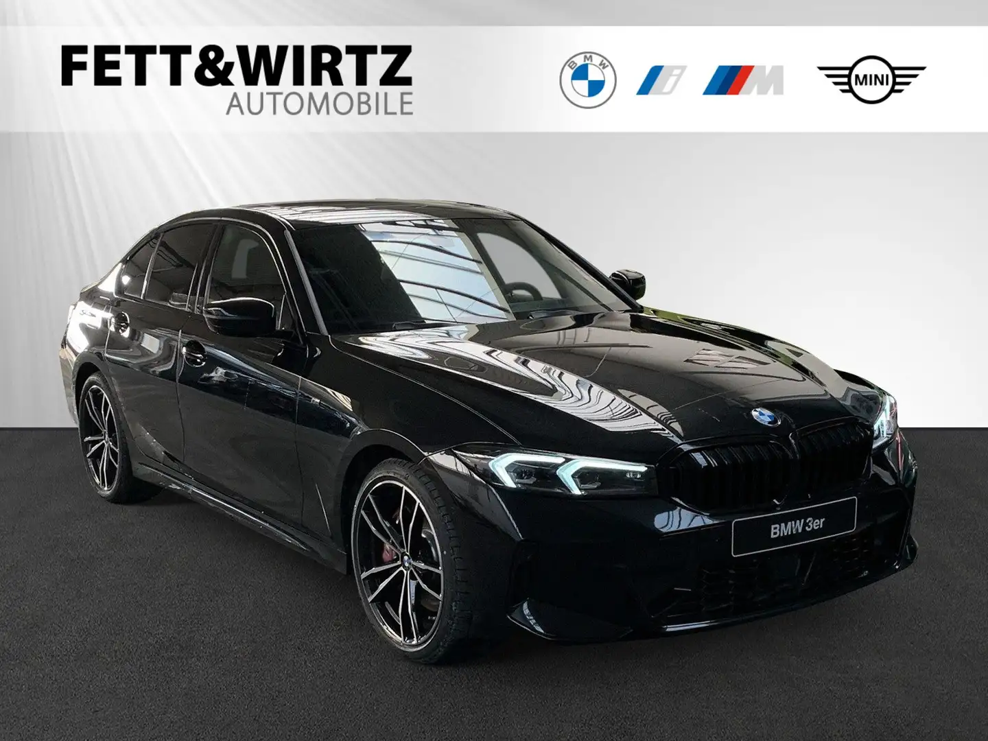 BMW 320 i M Sport Pro|HiFi|19"LM|Stop&Go|Glasdach Negru - 1
