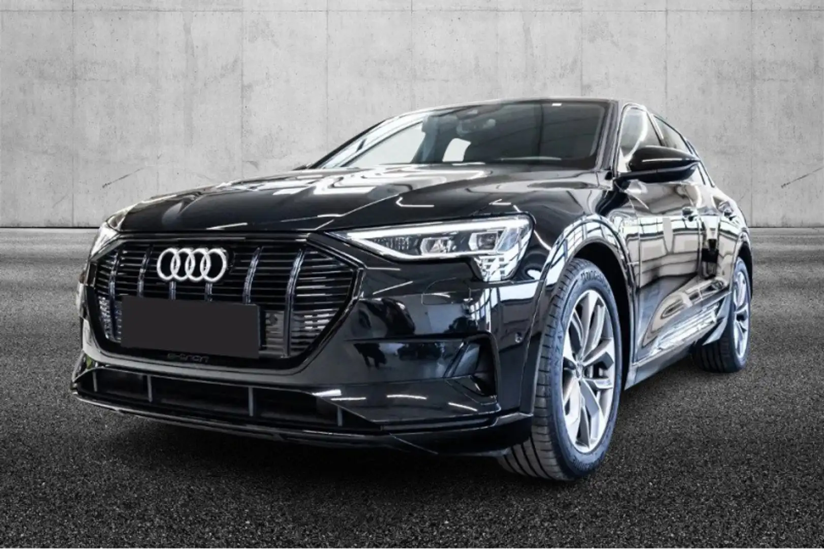 Audi e-tron 50 quattro S line edition Nero - 1
