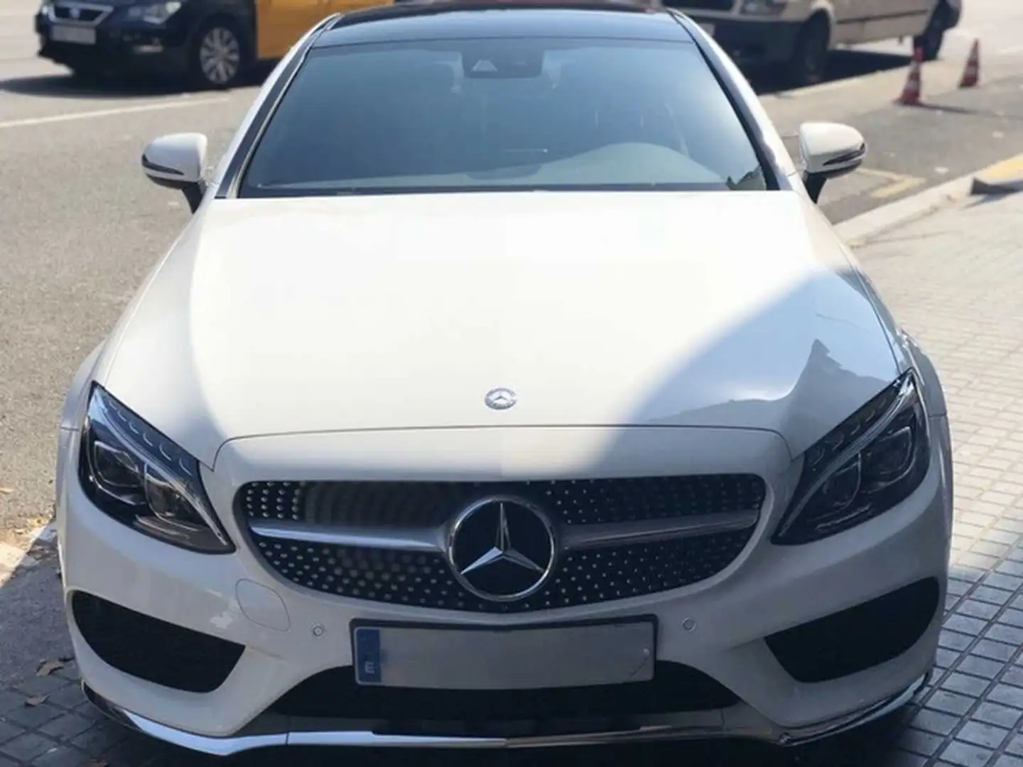 Mercedes-Benz C 250 Coupé 250d (4.75) 9G-Tronic Blanc - 2