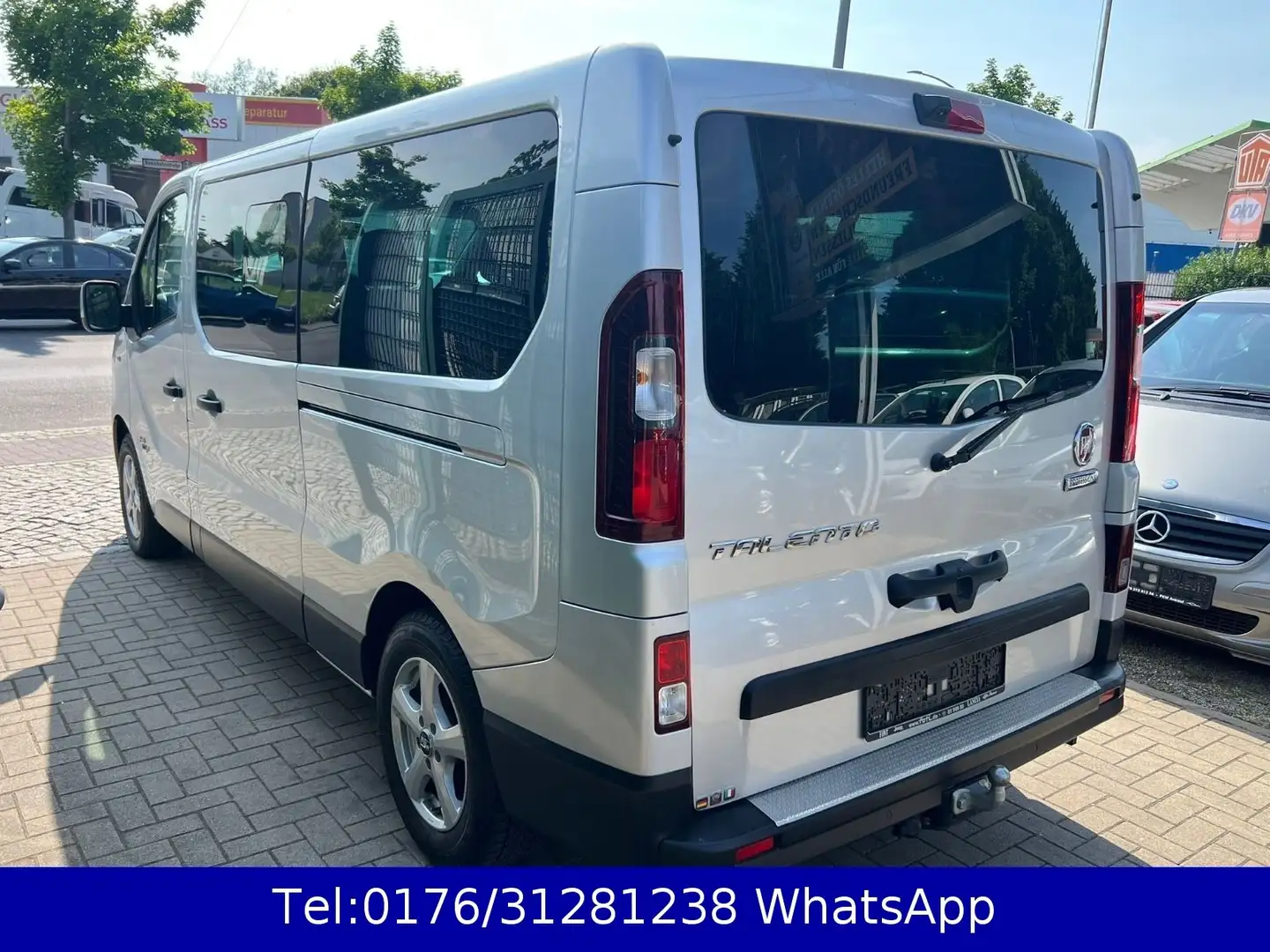 Fiat Talento Kombi L2H1 1,2t Family 9.Sitzer !! 76TKM Argento - 2