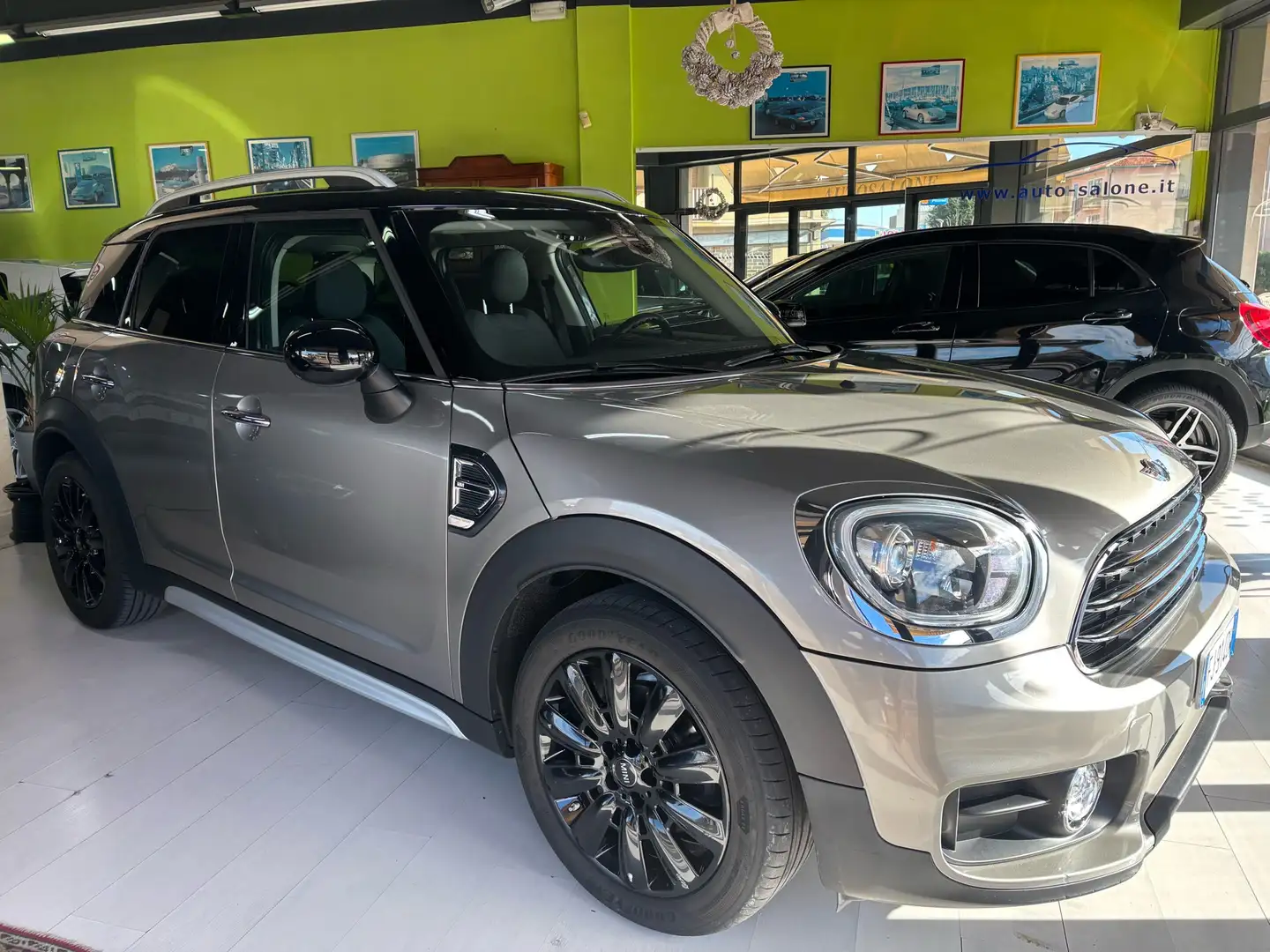 MINI Cooper D Countryman 2.0 Hype, tettto, telecamera, sedili sportivi Grigio - 1
