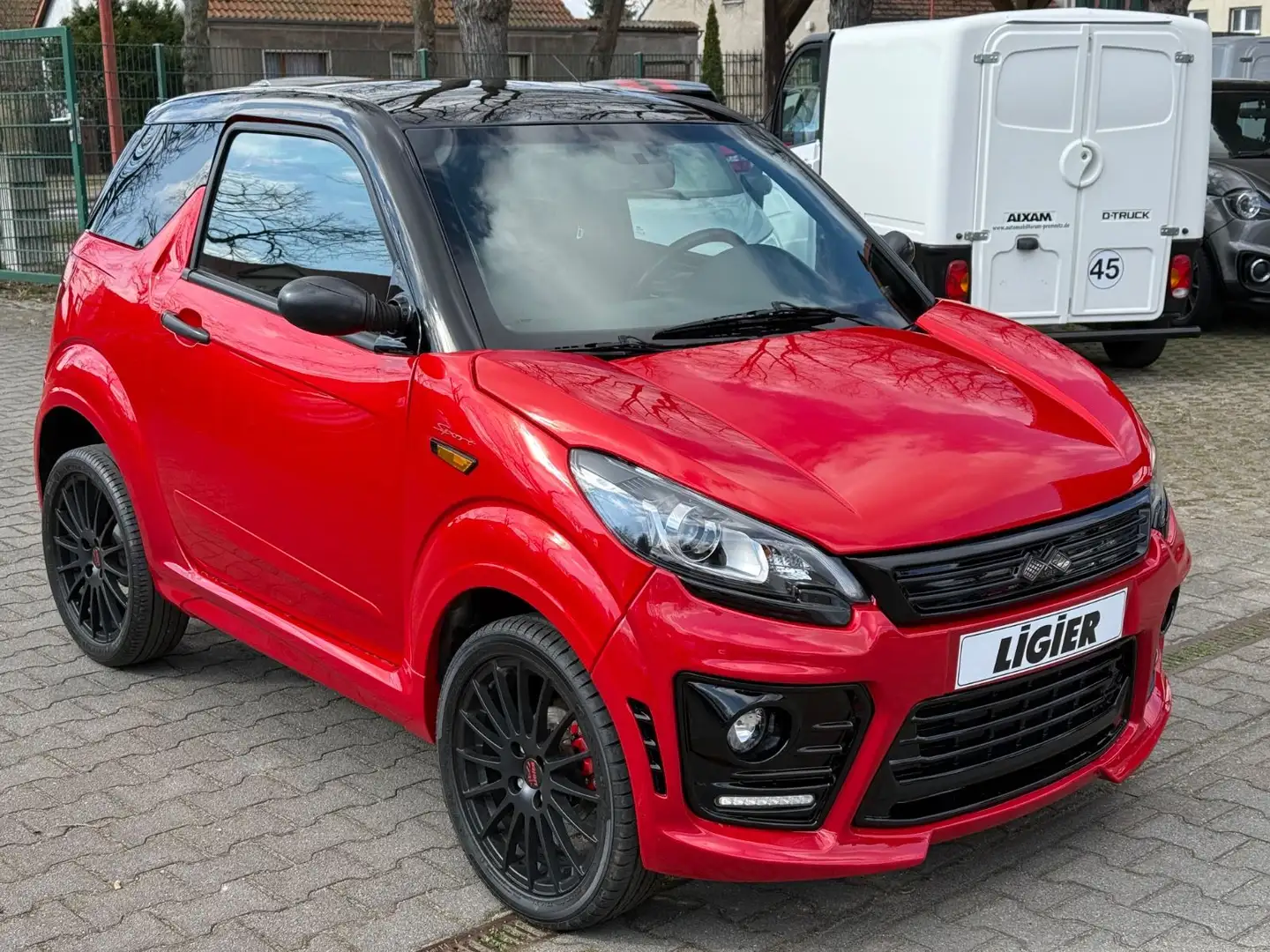 Ligier JS 50 DCI Sport  Mopedauto 45 KM/H Rot - 1